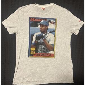 MLB Ken Griffey Jr.  Vintage Topps Homage 1990 All-Star Rookie T-Shirt Medium